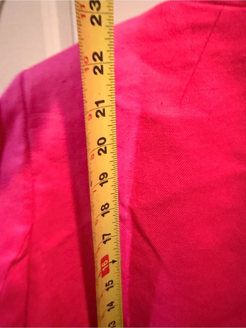 J. Crew Vibrant Hot Pink Open-Front Blazer linen